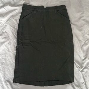 Tristan Classic Black Pencil Skirt